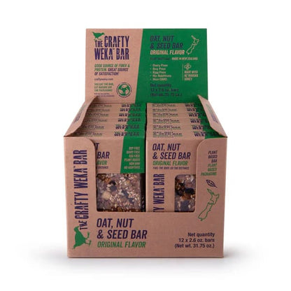 12x the crafty weka bar the original 75g - granola bars health and wellness