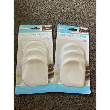 Cream scraper 3 pieces x 2 packs - kitchen scrapers home&living materials