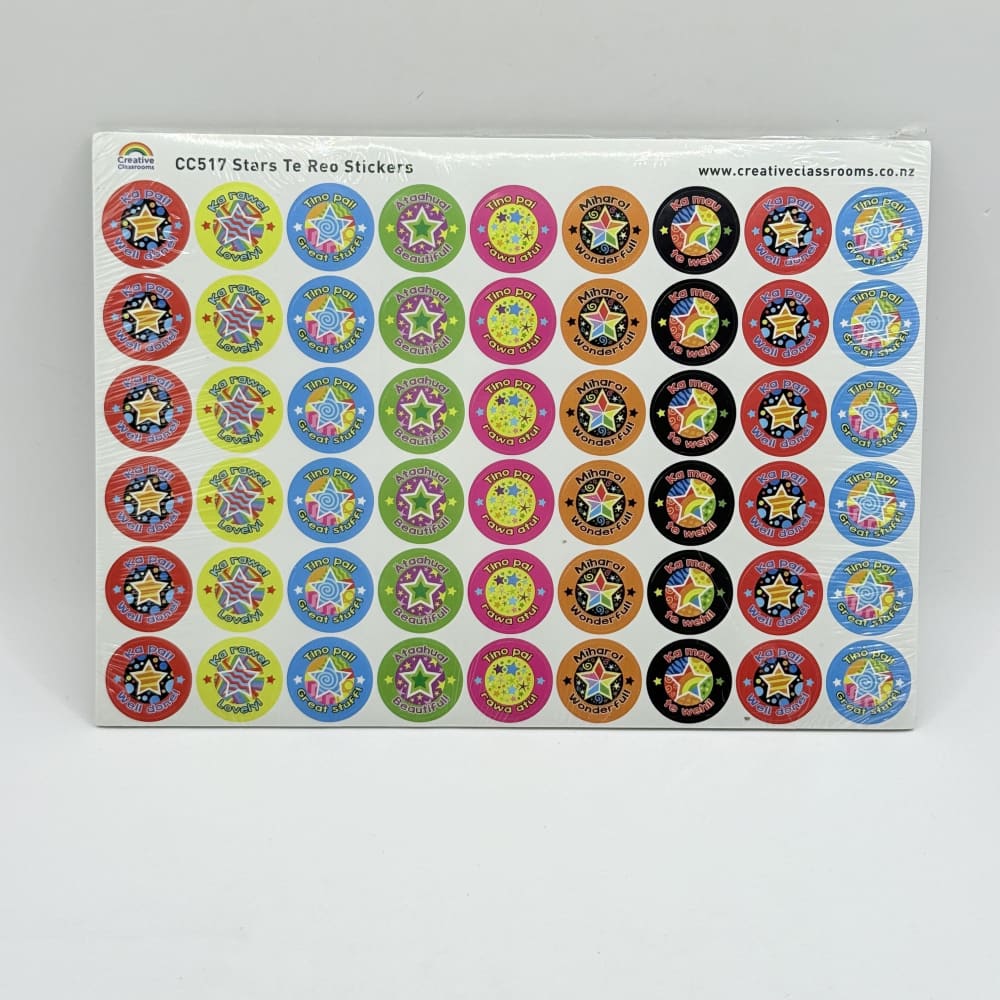 Creative classroomsreward sticker pack - motivational stickers for kids - stars sticker - stickers & sticker machines
