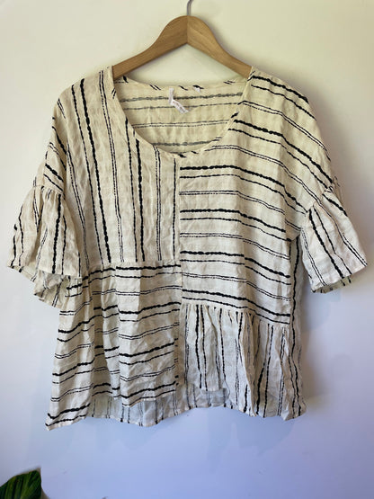 Brand new iris maxi dress – size 10 cut‑label - cotton top - dresses blouse - bnew label cut branded clothing