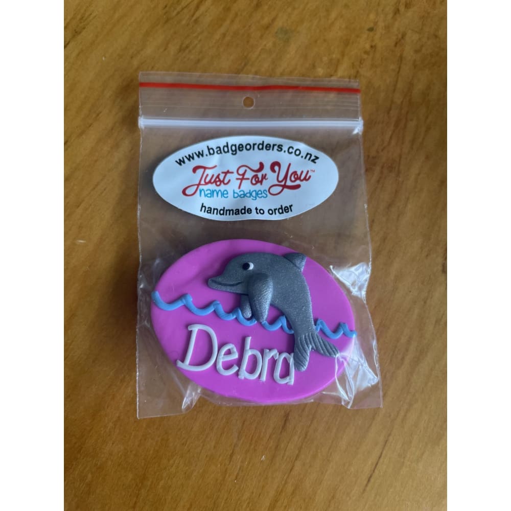 Handmade personalised name badge - debra - name plates office supplies - stationery stationery