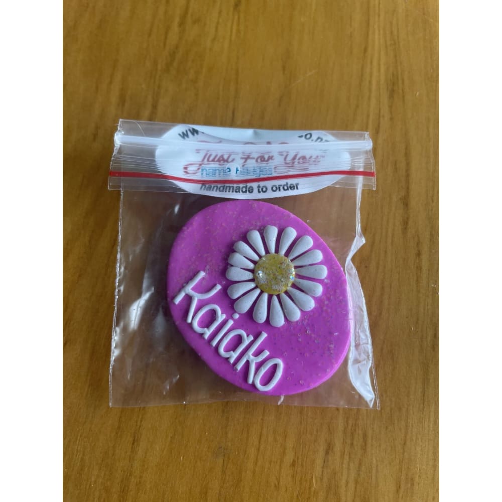 Handmade personalised name badge - kaiako - name plates office supplies - stationery stationery