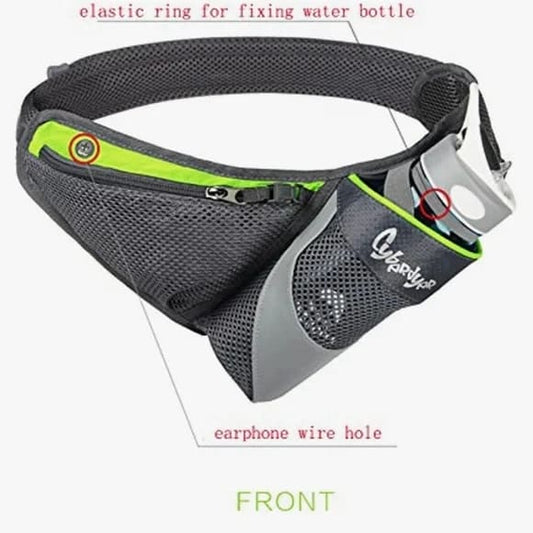 Cyberdyer hydration waist pack - yellow - hydration waist packs fashion accessories