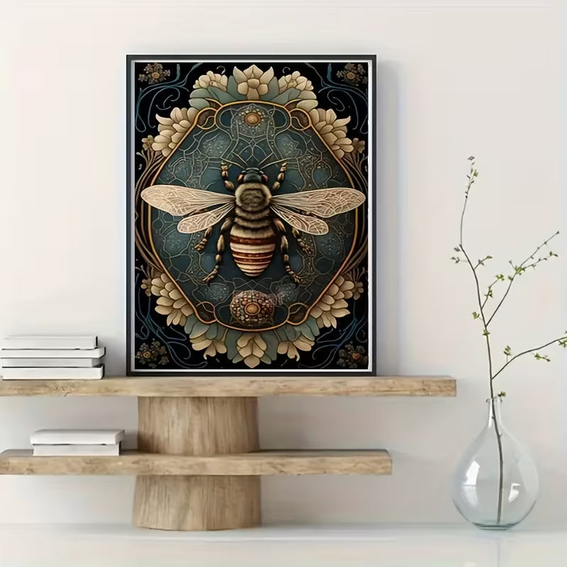 30x40cm Antique Bee Diamond Art Kit