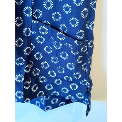 Bizcare size 10 daisy print scrub top - tunics top women’s apparel