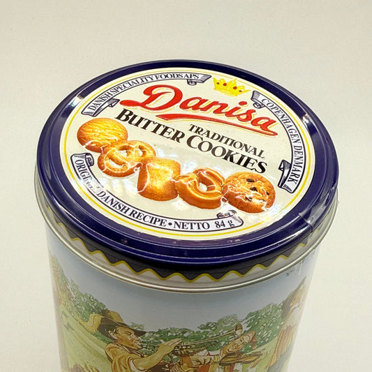 Danisa collectiable music box tin and cookies - cookie jars home&living materials