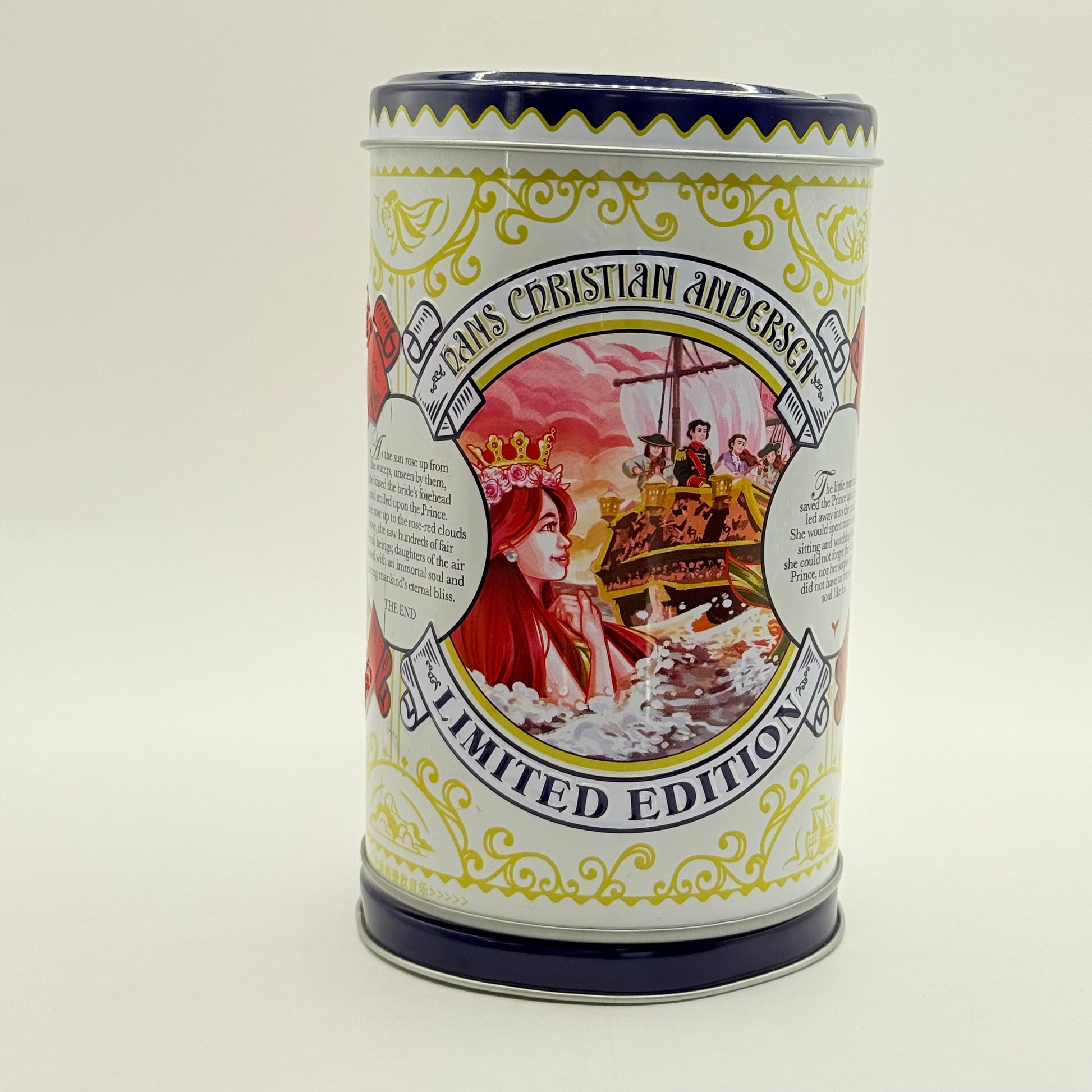 Danisa collectible music box tin and cookies - decorative jars home&living materials