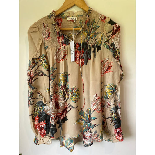 Et alia size xxs delilah top in perla print – brand new - blouses blouse - clothing & fashion - designer clearance
