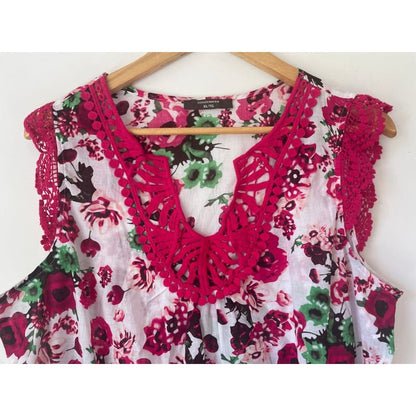 Denver hayes size xl cotton top | lightweight & breezy for summer - blouses blouse - clothing & fashion - condition: