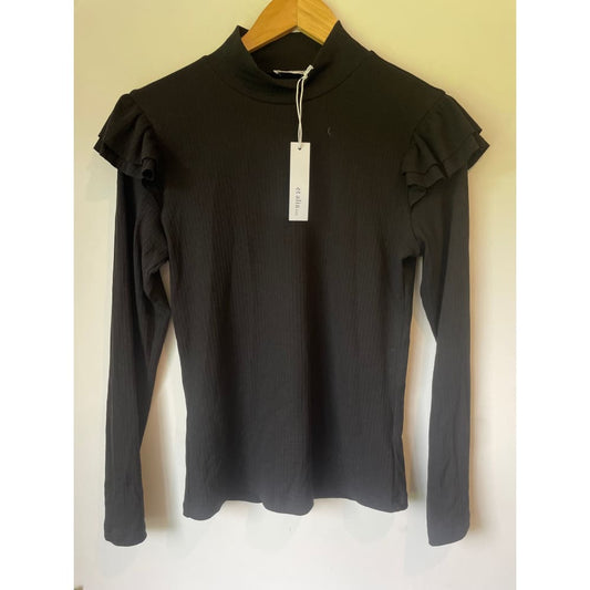 Et alia size xs/8 ribbed top - clothing tops blouse - clothing & fashion - designer clearance - top women’s apparel