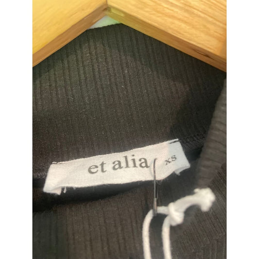 Et alia size xs/8 ribbed top - clothing tops blouse - clothing & fashion - designer clearance - top women’s apparel
