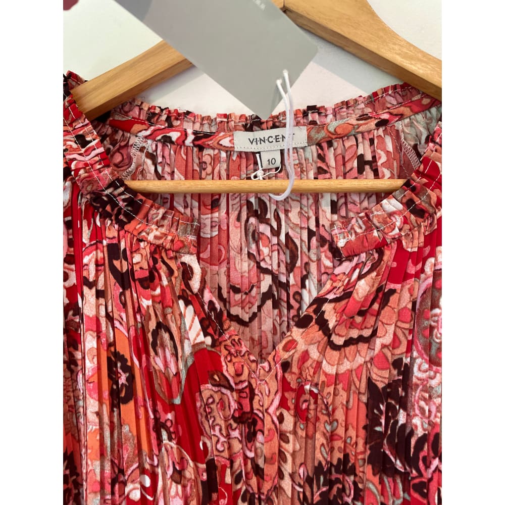 Vincent size 10 top - clothing tops blouse - clothing & fashion - designer clearance - top women’s apparel