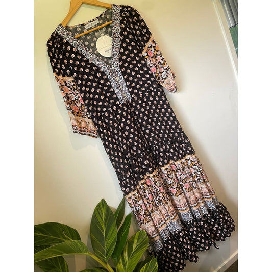 Salty bright size 6 rayon dress - dresses clothing & fashion - designer clearance - dresses women’s apparel