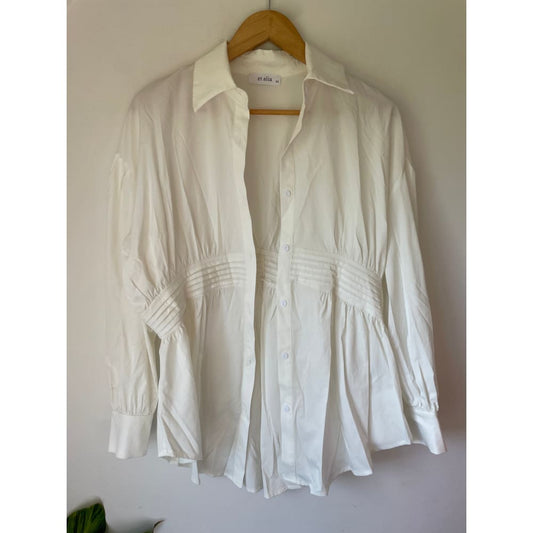 Et alia size xs oversize shirt - shirts blouse - clothing & fashion - designer clearance - top women’s apparel