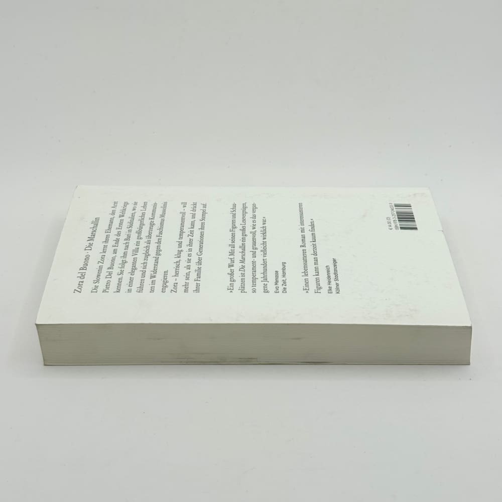 Die marschallin by zora del buono (german) - print books what’s new printed media