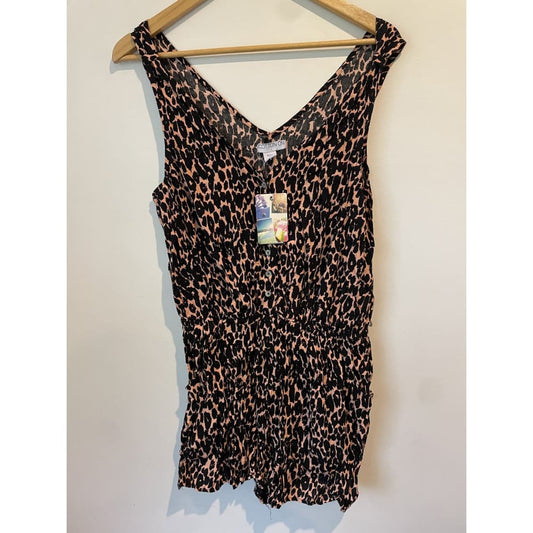 Bnwt cotton on size l viscose playsuit - dresses clothing & fashion - dresses - full body - playsuit women’s apparel