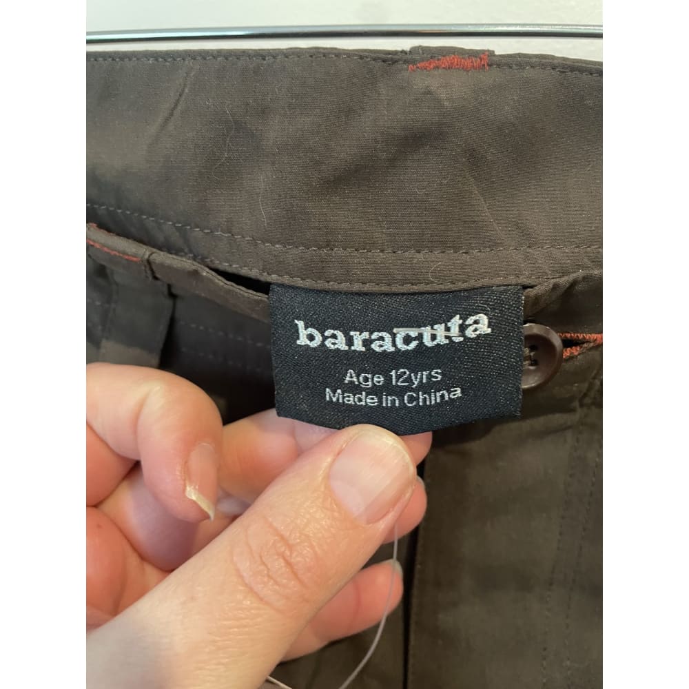 Bnwt baracuta size 12y pants - shorts clothing & fashion - men - shorts men’s apparel