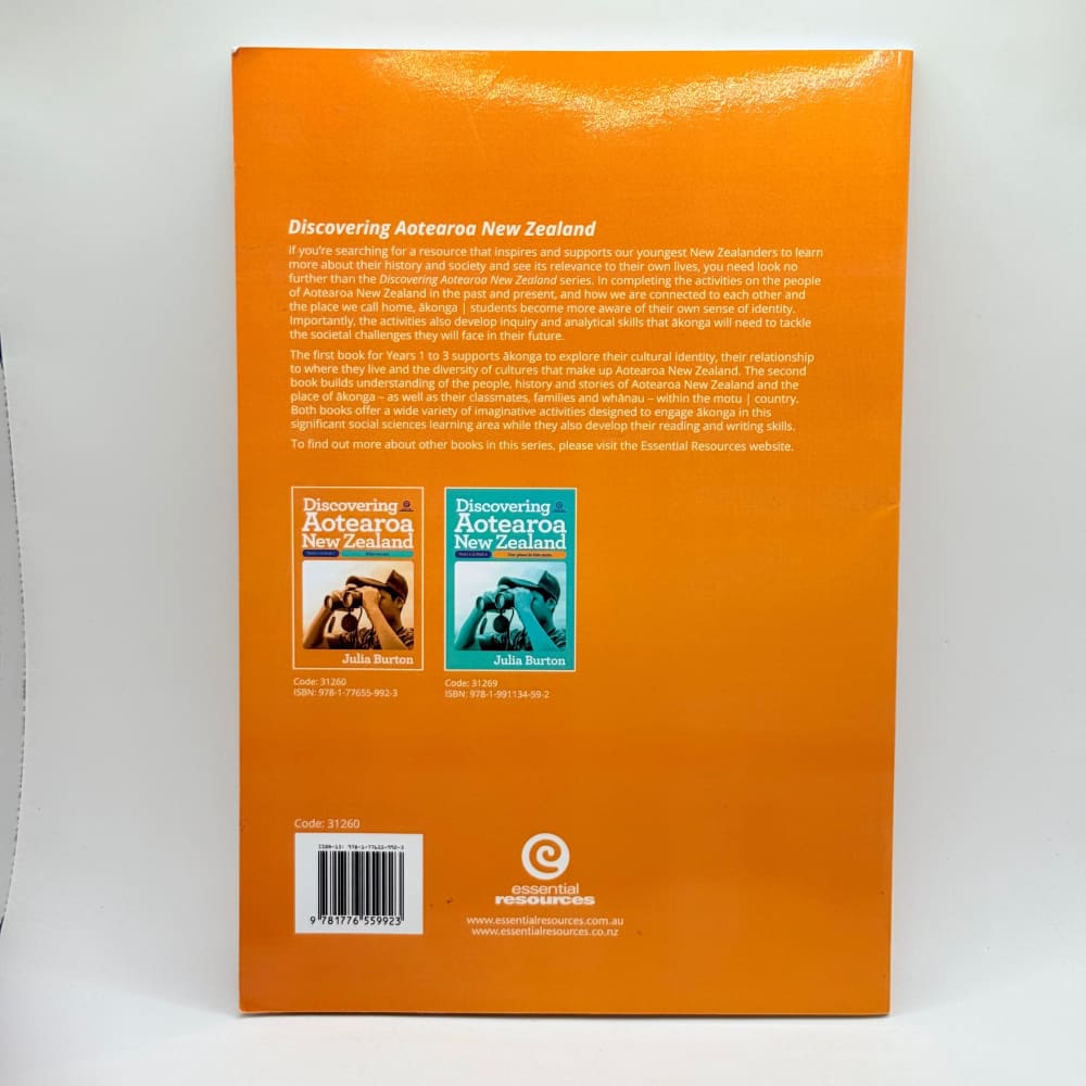 Discovering aotearoa new zealand by julia burton - print books what’s new printed media