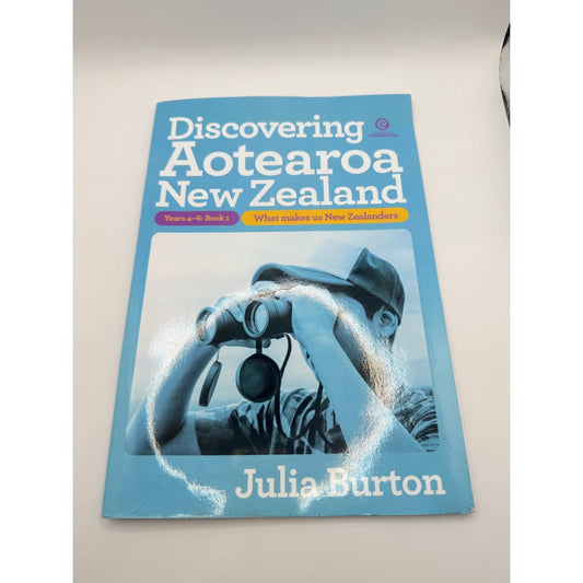 Discovering aotearoa new zealand - years 4-6: book 1 - print books printed media