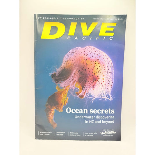 Dive pacific magazine issue 182 summer 2024/25 - magazines & newspapers printed media
