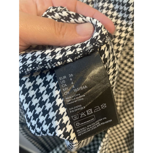Divided size 8 houndstooth mini dress - dresses clothing & fashion - dresses women’s apparel