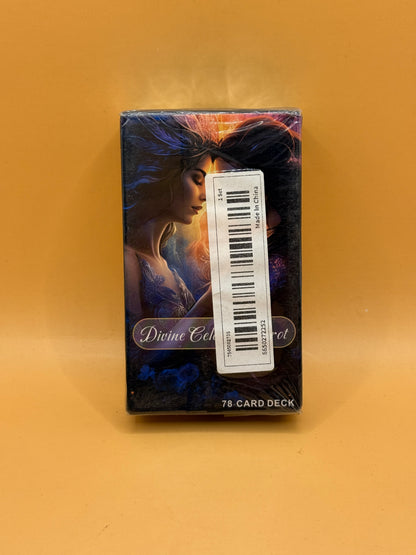 Divine Celestial Tarot 78-card deck front packaging