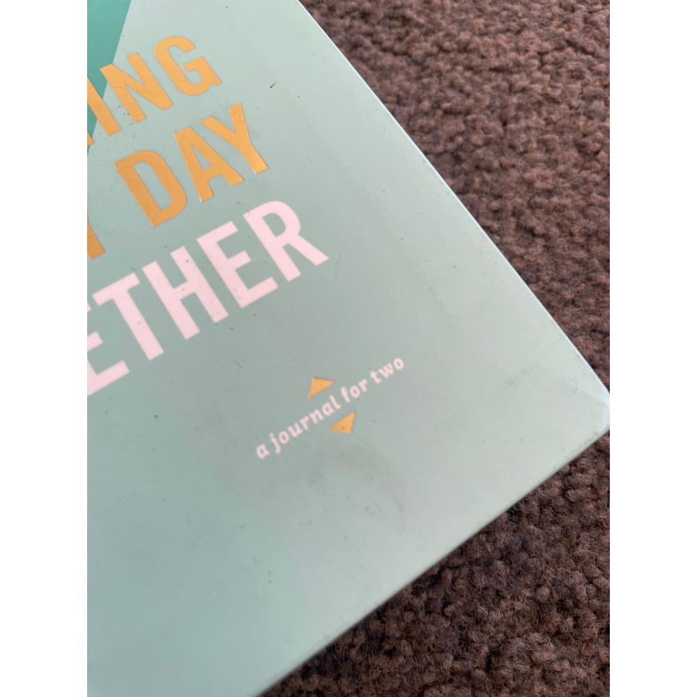 Do one thing every day together: a journal for two - art & craft paper printed media