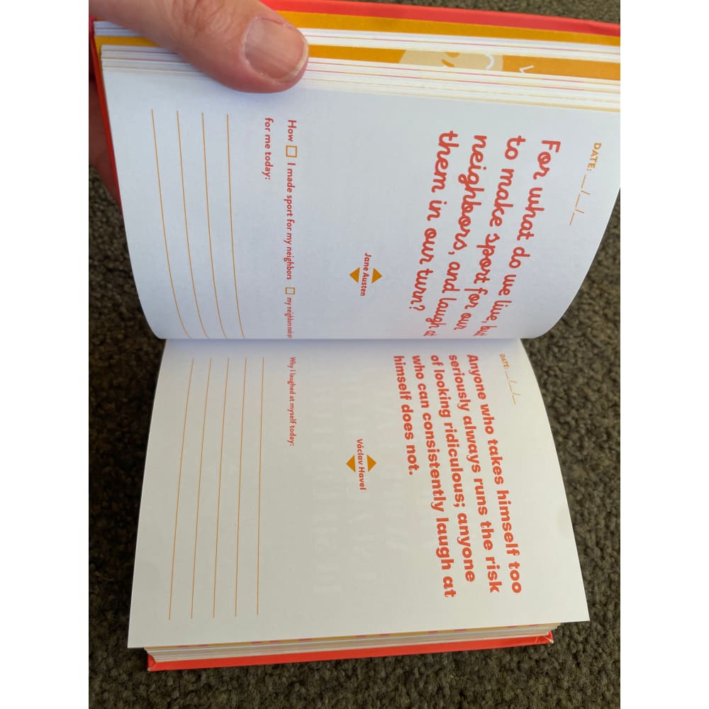 Do one thing every day to make you smile: a journal - journals printed media