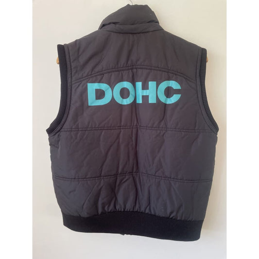 Dohc revolution sleeveless puffer jacket – size l – excellent condition - vests clothing & fashion - condition: used