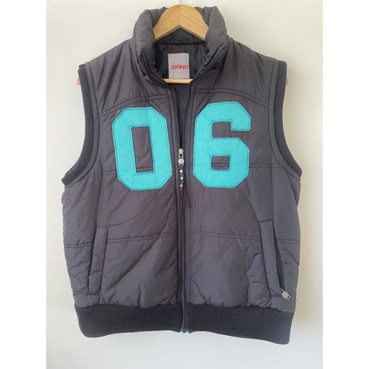 Dohc revolution sleeveless puffer jacket – size l – excellent condition - vests clothing & fashion - condition: used