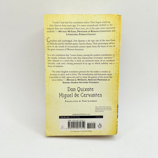 Don quixote by miguel de cervantes - print books