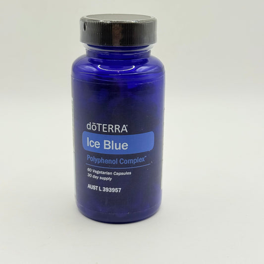 Dōterra ice blue polyphenol complex - 60 vegetarian capsules - herbal supplements health and wellness