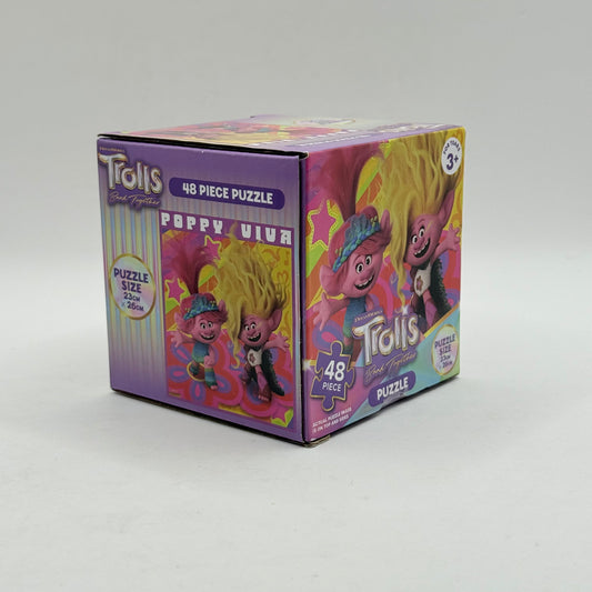 Dreamworks trolls band together 48 piece puzzle – poppy & viva 23cm x 26cm - jigsaw puzzles toys