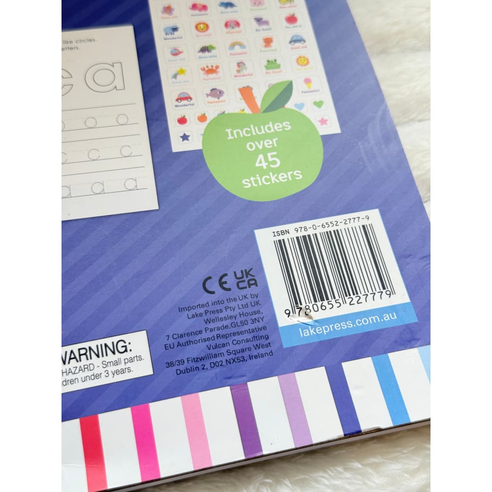 Little genius volume 2: starting to write fun educational pad books for kids - print books printed media