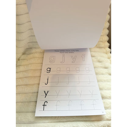 Little genius volume 2: starting to write fun educational pad books for kids - print books printed media