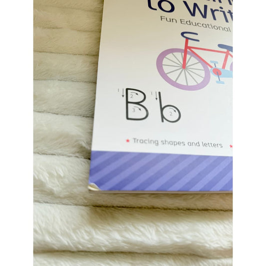 Little genius volume 2: starting to write fun educational pad books for kids - print books printed media