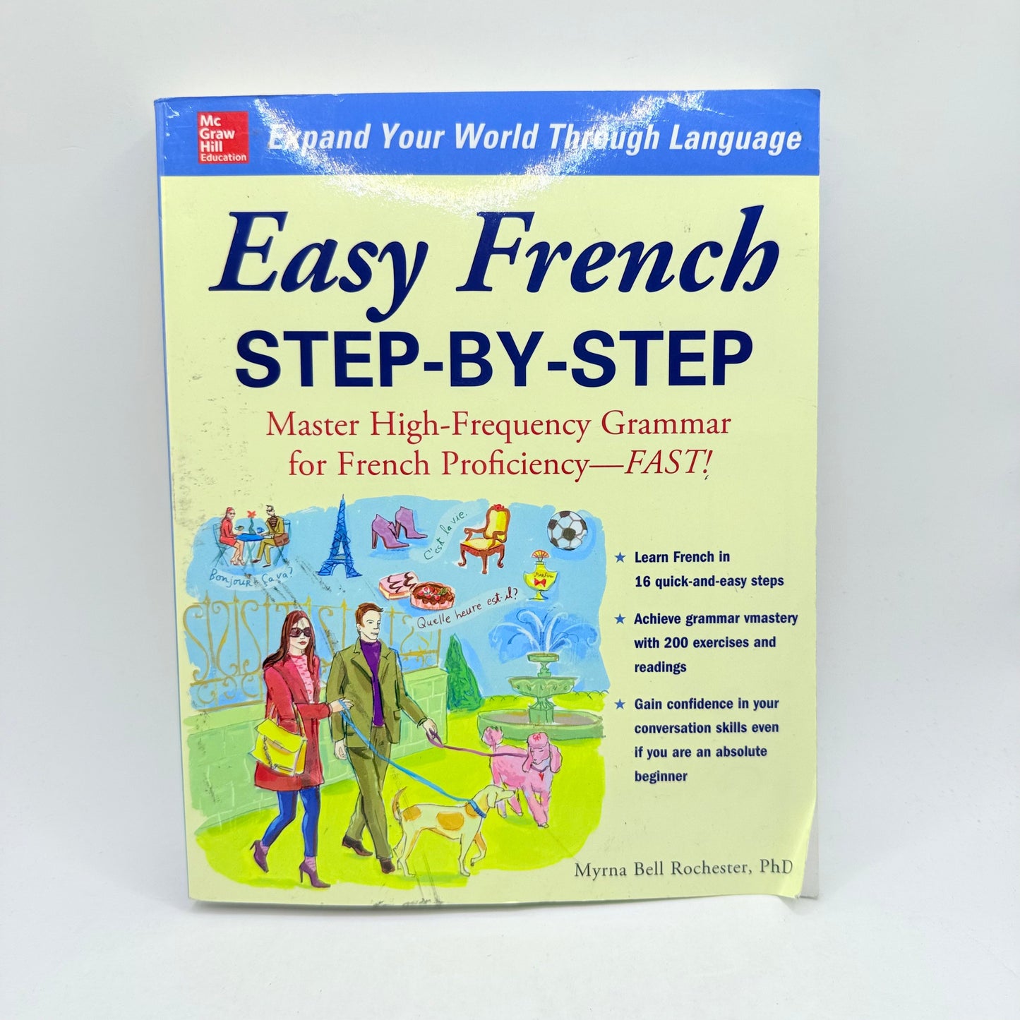 Easy french step-by-step by myrna bell rochester - print books condition: used