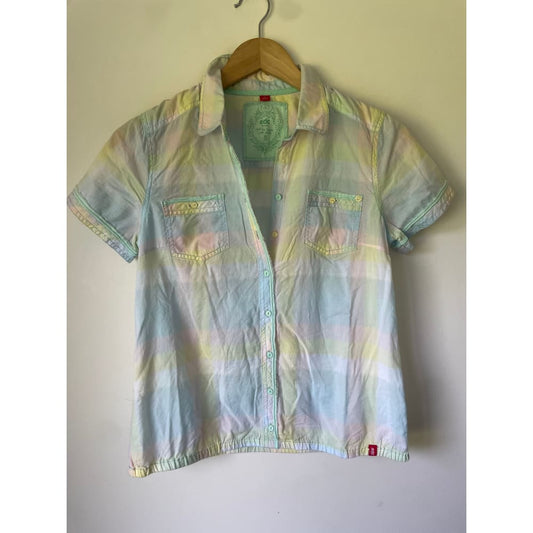Edc size s (8) cotton sirt - shirts condition: used - top women’s apparel