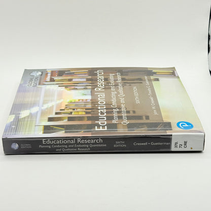 Educational research planning conducting and evaluating by john w. Creswell and timothy c. Guetterman - print books