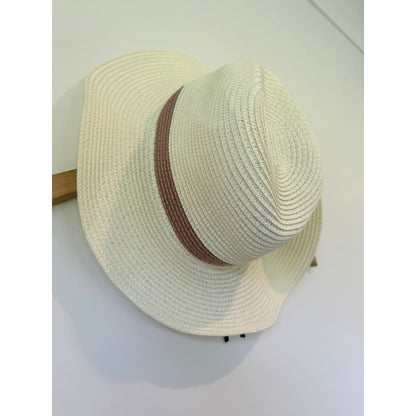 One size cream wide brim sun hat - sun hats accessories women’s apparel