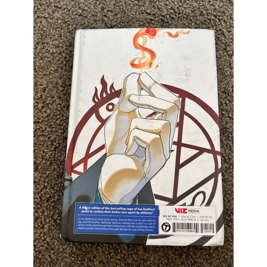 Fullmetal alchemist: fullmetal edition vol. 3 by hiromu arakawa - books condition: used printed media