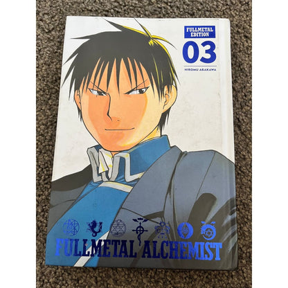 Fullmetal alchemist: fullmetal edition vol. 3 by hiromu arakawa - books condition: used printed media