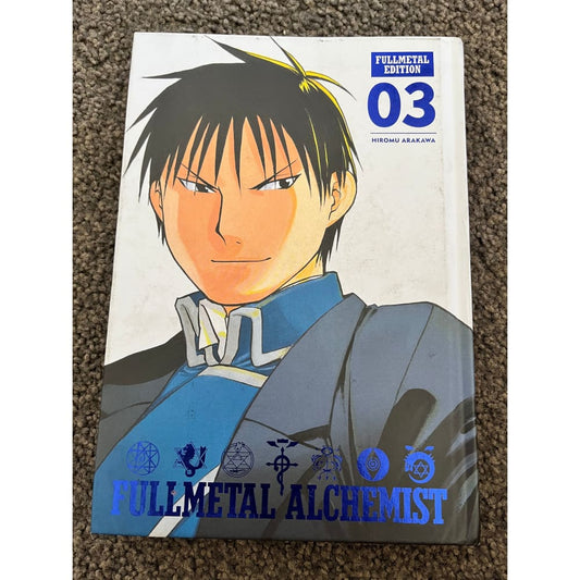 Fullmetal alchemist: fullmetal edition vol. 3 by hiromu arakawa - books condition: used printed media