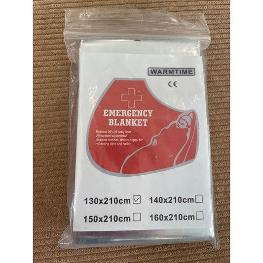 Emergency blanket 130x210cm - emergency blankets outdoor sports