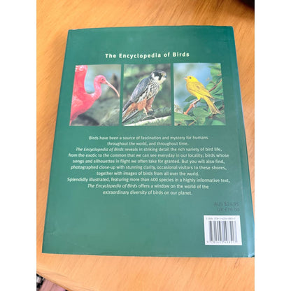 The encyclopedia of birds by parragon books - print books condition: used printed media