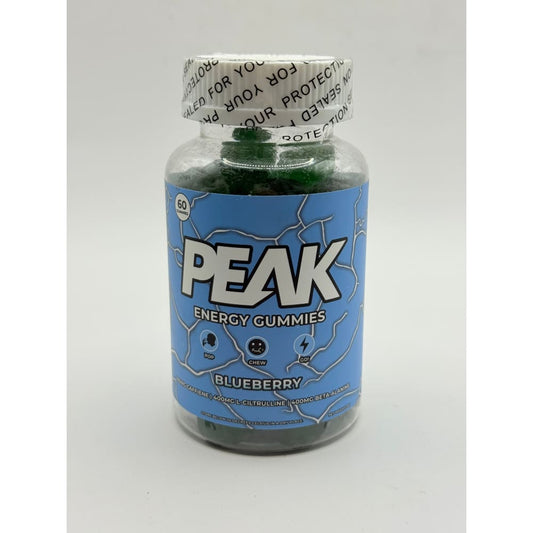 Peak energy gummies blueberry 60 gummies - vitamins & supplements health and wellness