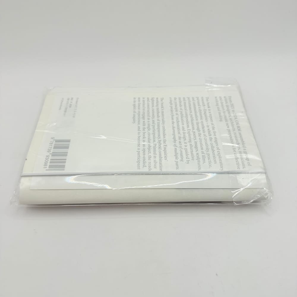 Enquiries exploratory collaboration publication - print books what’s new printed media