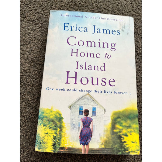 Coming home to island house by erica james - books printed media