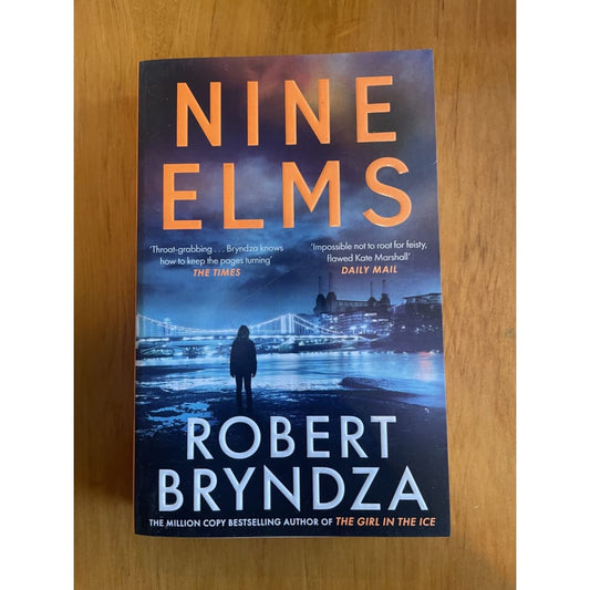 Nine elms - robert bryndza - print books book - fiction - thriller printed media