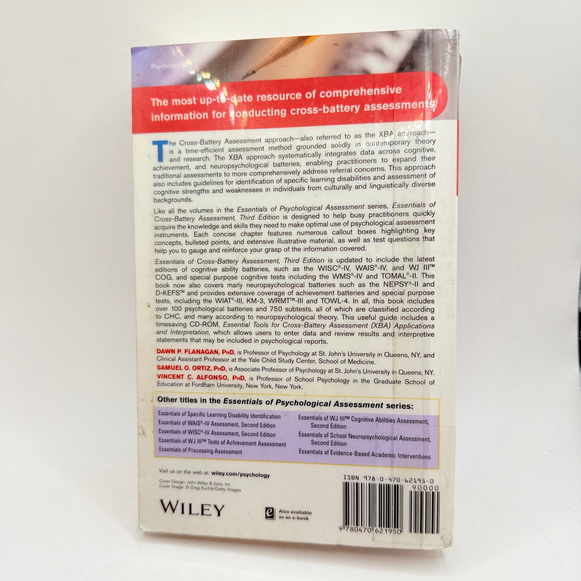 Essentials of cross-battery assessment third edition - print books condition: used - what’s new